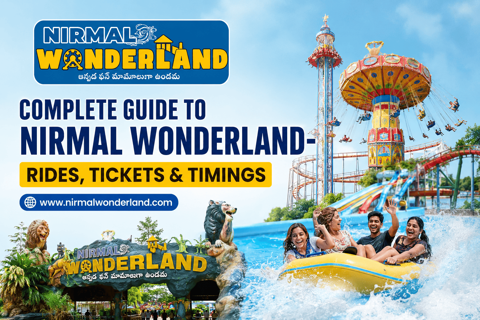 Complete Guide To Nirmal Wonderland- Rides, Tickets & Timings