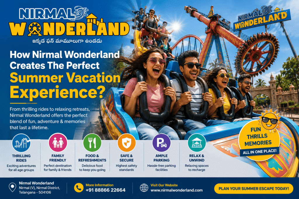 How Nirmal Wonderland Creates The Perfect Summer Vacation Experience?