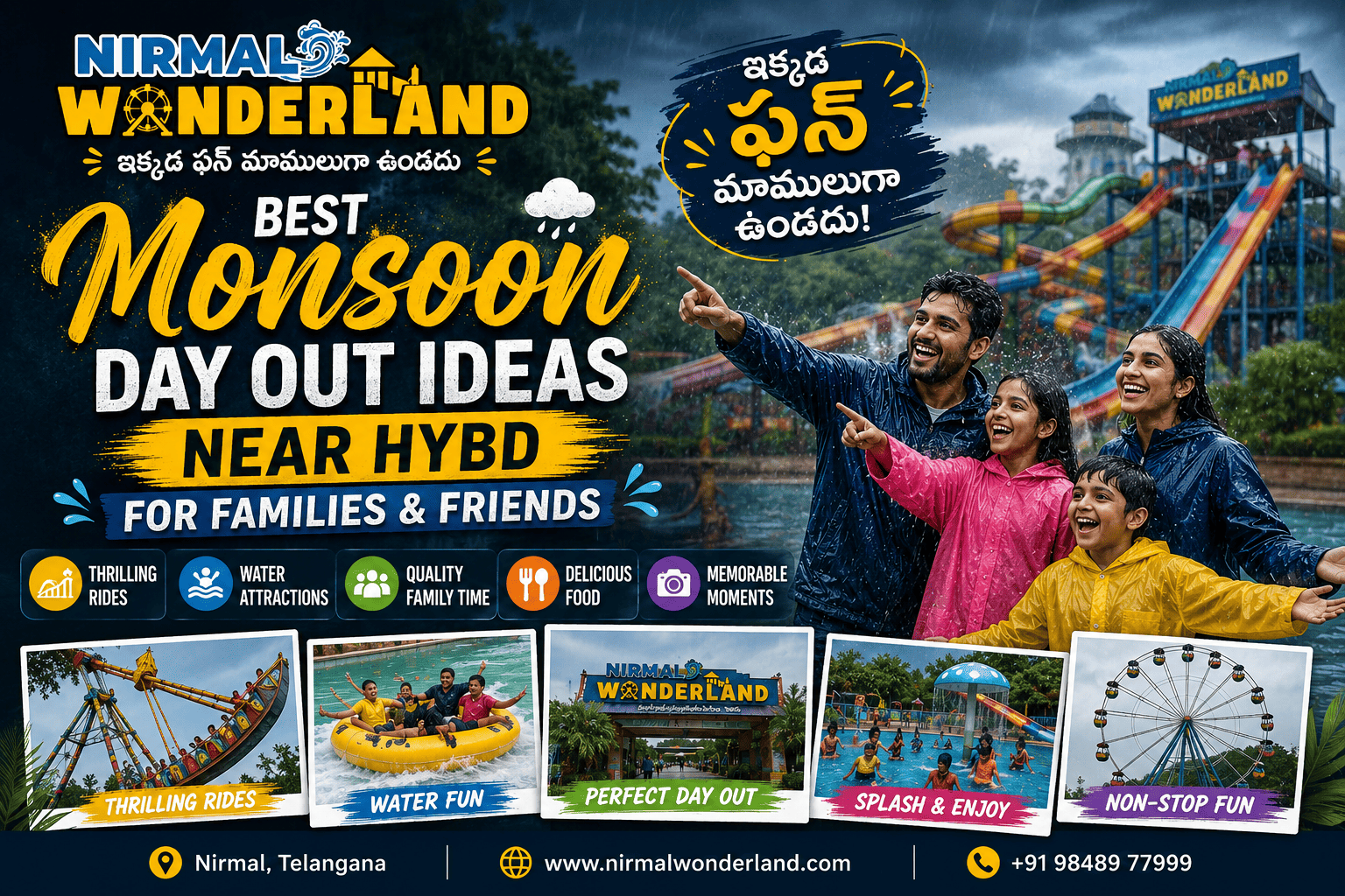 Best Monsoon Day Out Ideas Near Hybd For Families & Friends
